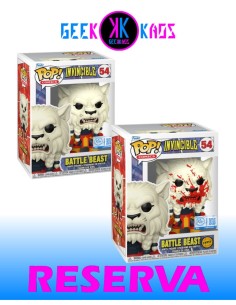 FUNKO POP! - INVINCIBLE - BATTLE BEAST 54 (SE) (BUNDLE)