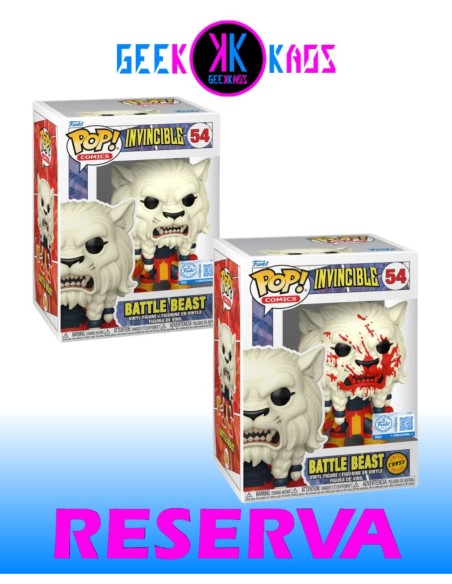 FUNKO POP! - INVINCIBLE - BATTLE BEAST 54 (SE) (BUNDLE)