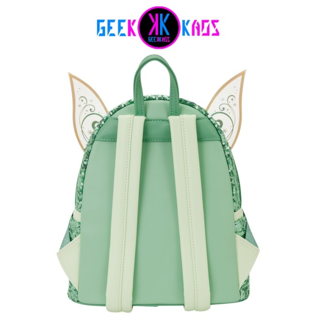 MINI MOCHILA - DISNEY - TINKER BELL "HOLIDAY"- LOUNGEFLY