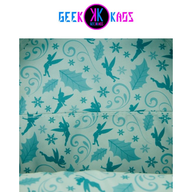 MINI MOCHILA - DISNEY - TINKER BELL "HOLIDAY"- LOUNGEFLY