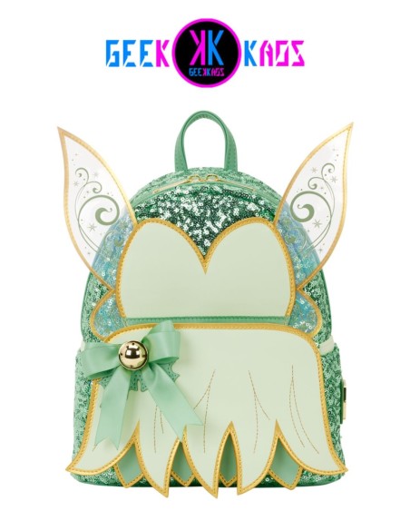 MINI MOCHILA - DISNEY - TINKER BELL "HOLIDAY"- LOUNGEFLY