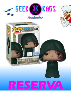 FUNKO POP! - ONE PIECE - MONKEY D. DRAGON 2206 (CHRONO TOYS)