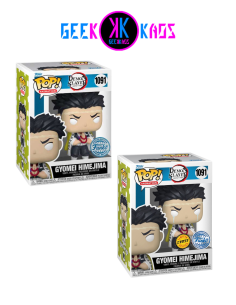 FUNKO POP! - DEMON SLAYER - GYOMEI HIMEJIMA 1091(SE) (BUNDLE)