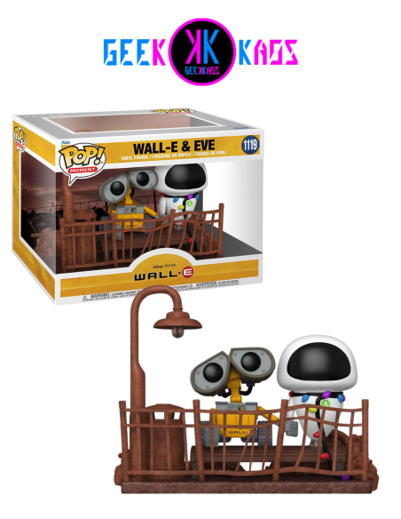 FUNKO POP! MOMENT - WALL-E - WALL-E & EVE 1119 FUNKO POP! MOMENT - WALL-E - WALL-E & EVE 1119