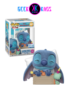 FUNKO POP! PLUS - LILO & STITCH - SLEEPING STITCH WITH BOX 1607 (SE) (FLOCKED)