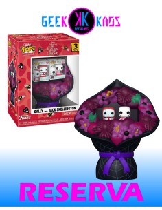 BITTY POP! BOUQUET - THE NIGHTMARE BEFORE CHRISTMAS - SALLY AND JACK SKELLINGTON