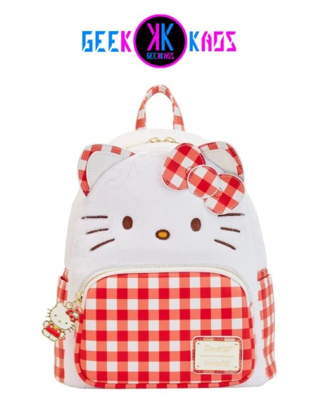 MINI MOCHILA - SANRIO - HELLO KITTY - LOUNGEFLY