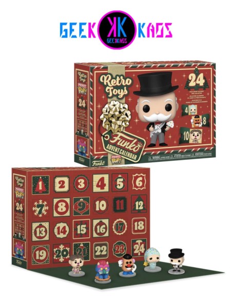 FUNKO POCKET POP! - CALENDARIO DE ADVIENTO - RETRO TOYS