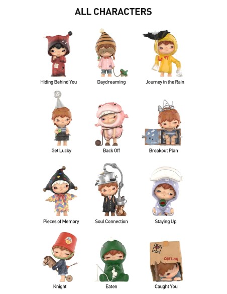 POP MART - HIRONO - ECHO SERIES - 6-9 CM