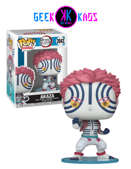 FUNKO POP! - DEMON SLAYER - AKAZA 2043 FUNKO POP! - DEMON SLAYER - AKAZA 2043