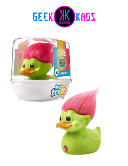FIGURA TUBBZ - TROLLS - GREEN TROLL - 1st EDITION - 10CM