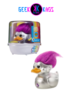 FIGURA TUBBZ - TROLLS - SILVER TROLL - 1st EDITION - 10CM