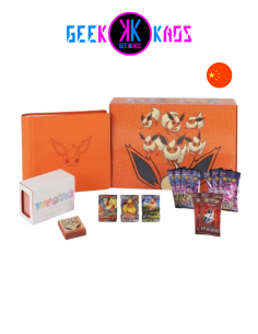 POKEMON TCG - EEVEE V GIFT BOX " FLAREON " - CHINO