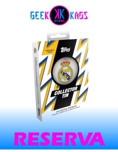 TOPPS - COLLECTOR TIN REAL MADRID 2025/26