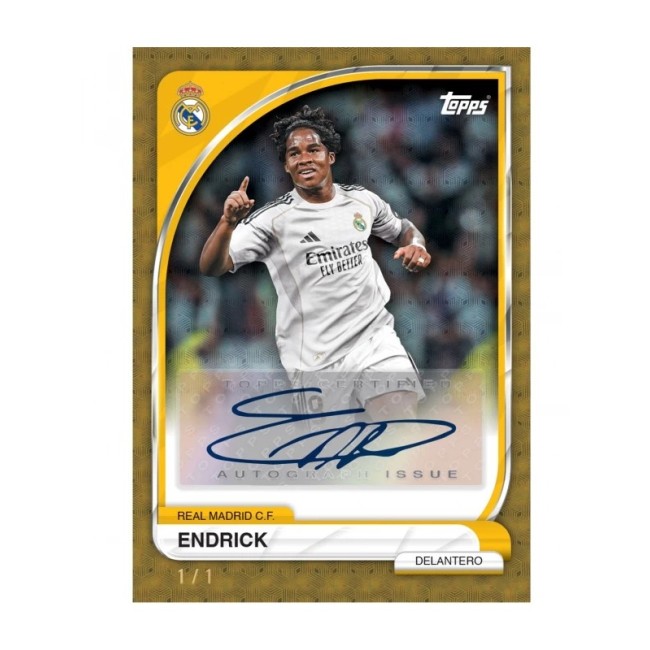TOPPS - COLLECTOR TIN REAL MADRID 2025/26
