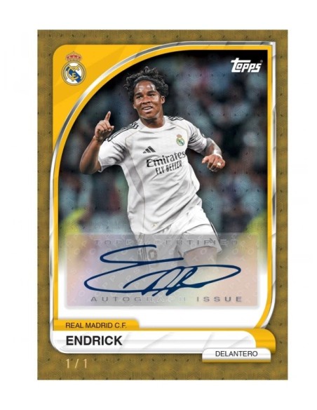 TOPPS - COLLECTOR TIN REAL MADRID 2025/26