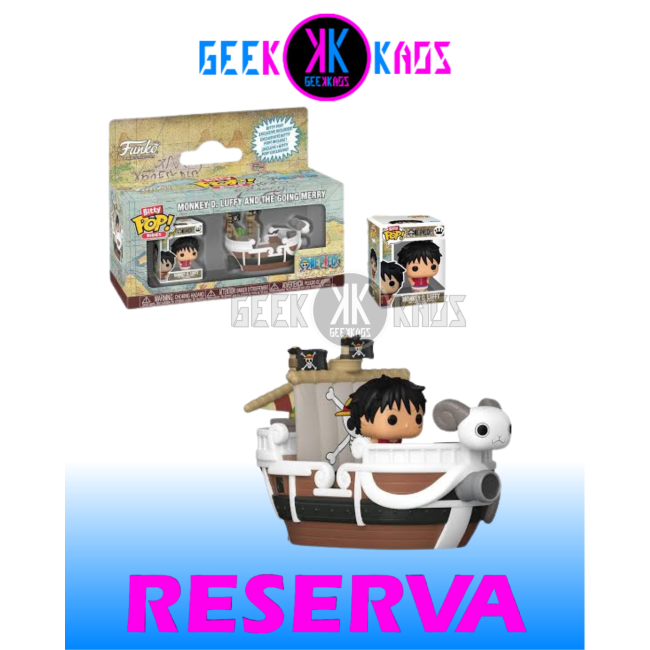 BITTY POP! RIDE - ONE PIECE - MONKEY D. LUFFY WITH GOING MERRY