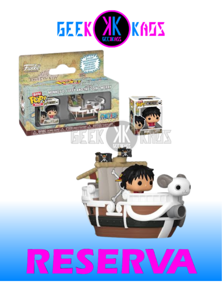 BITTY POP! RIDE - ONE PIECE - MONKEY D. LUFFY WITH GOING MERRY BITTY POP! RIDE - ONE PIECE - MONKEY D. LUFFY WITH GOING MERRY