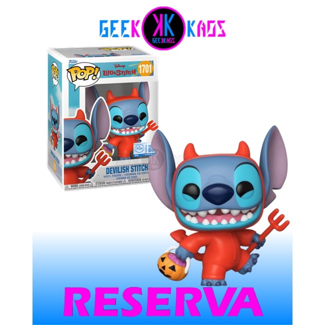 FUNKO POP! - LILO & STITCH - DEVILISH STITCH 1701 (SE)