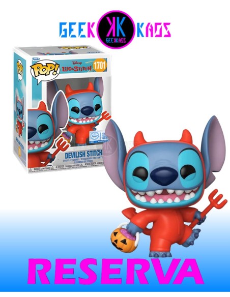 FUNKO POP! - LILO & STITCH - DEVILISH STITCH 1701 (SE) FUNKO POP! - LILO & STITCH - DEVILISH STITCH 1701 (SE)