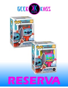 FUNKO POP! - LILO & STITCH - DEVILISH STITCH 1701 (SE) (BUNDLE REGULAR + CHASE)