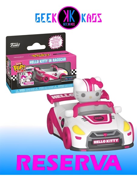 BITTY POP! RIDES - HELLO KITTY - HELLO KITTY IN RACECAR BITTY POP! RIDES - HELLO KITTY - HELLO KITTY IN RACECAR