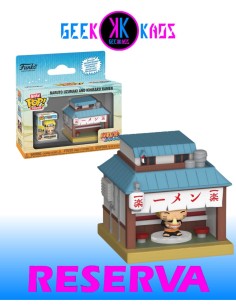 BITTY POP! TOWNS - NARUTO SHIPPUDEN - NARUTO UZUMAKI AND ICHIRAKU RAMEN