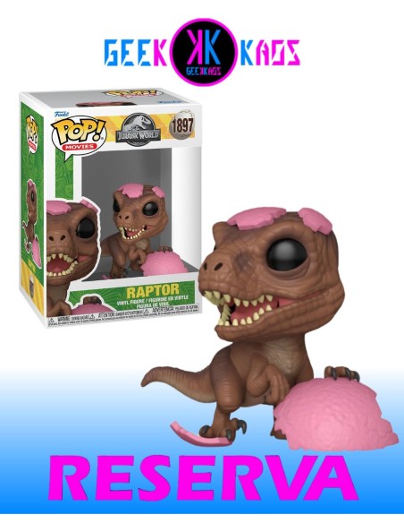 FUNKO POP! - JURASSIC WORLD - RAPTOR 1897 FUNKO POP! - JURASSIC WORLD - RAPTOR 1897
