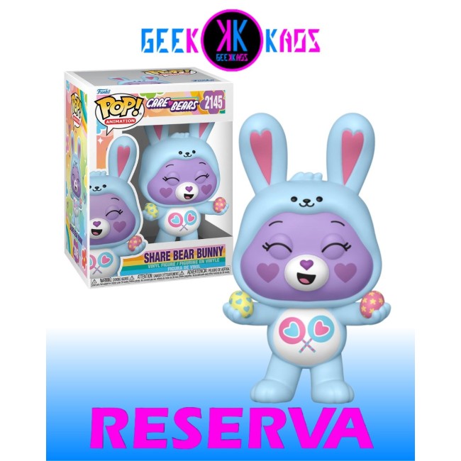 FUNKO POP! - CARE BEARS - SHARE BEAR BUNNY 2145