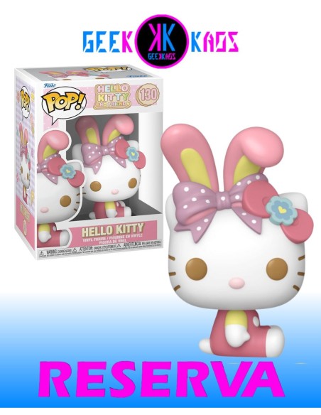FUNKO POP! - HELLO KITTY AND FIRENDS - HELLO KITTY 130 FUNKO POP! - HELLO KITTY AND FIRENDS - HELLO KITTY 130