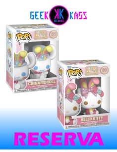 2-PACK - FUNKO POP! HELLO KITTY AND FIRENDS - HELLO KITTY 130, CINNAMOROLL 131