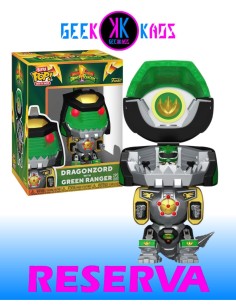 BITTY POP! BITTY BOT - POWER RANGERS - DRAGONZORD WITH GREEN RANGER