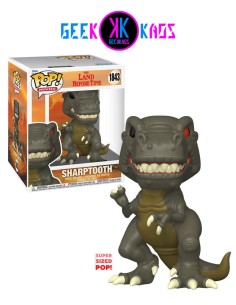 FUNKO POP! - THE LAND BEFORE TIME - SHARPTOOTH 1843 (SUPER SIZED)