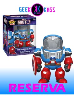 BITTY POP! BITTY BOT - WHAT IF... - CAPTAIN AMERICA MECH WITH CAPTAIN AMERICA