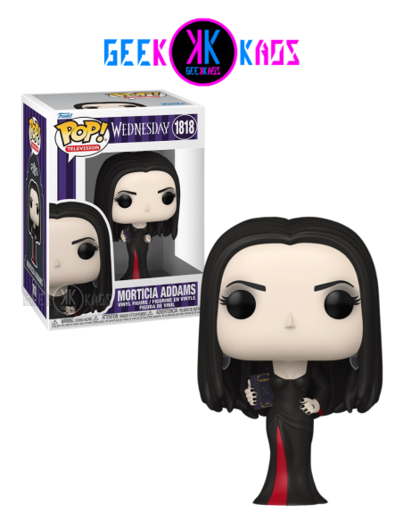 FUNKO POP! - WEDNESDAY - MORTICIA ADDAMS 1818 FUNKO POP! - WEDNESDAY - MORTICIA ADDAMS 1818