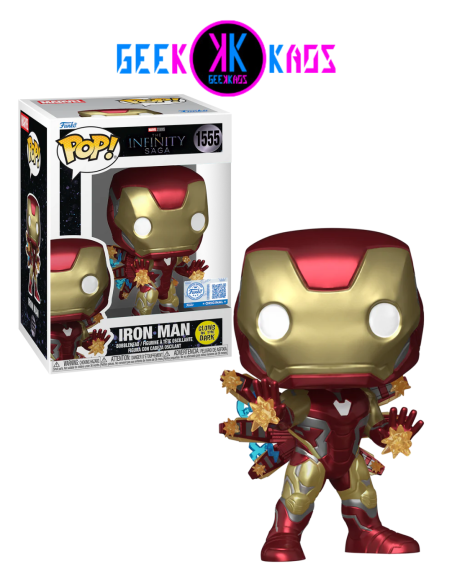 FUNKO POP! - INFINITY SAGA - IRON MAN 1555 (SE) (GITD)