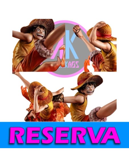 FIGURA - PORTRAIT OF PIRATES "NEO-MAXIMUM" LUFFY & ACE 245mm - MEGAHOUSE