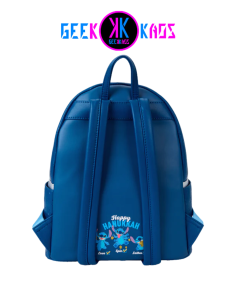 MINI MOCHILA - LILO & STITCH - LIGHT UP MEMORAH STITCH (GITD) - LOUNGEFLY 2