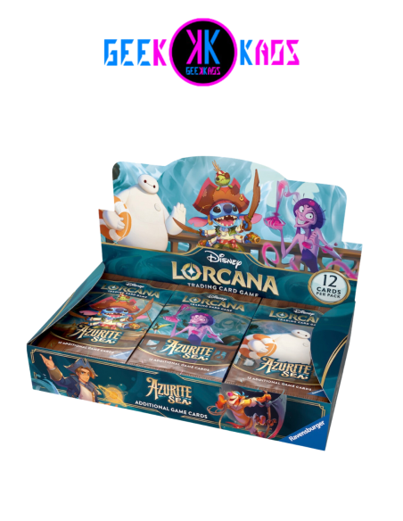 TCG DISNEY LORCANA CHAPTER 6 - AZURITE SEA - BOOSTER 24 SOBRES - INGLES