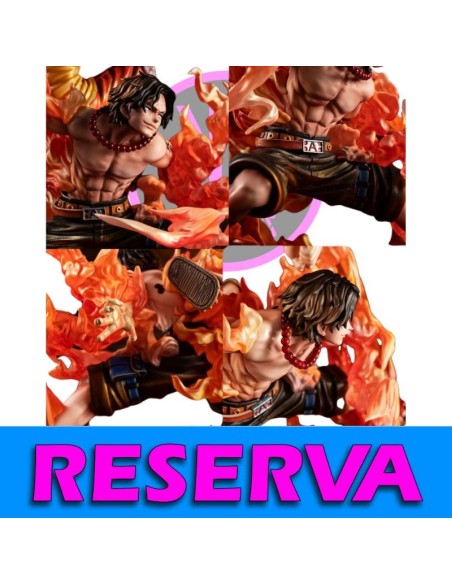 FIGURA - PORTRAIT OF PIRATES "NEO-MAXIMUM" LUFFY & ACE 245mm - MEGAHOUSE