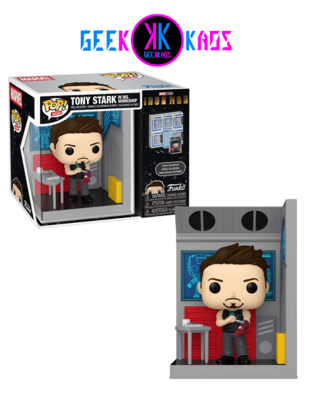 FUNKO POP! NOOK - IRON MAN - TONY STARK IN HIS WORKSHOP