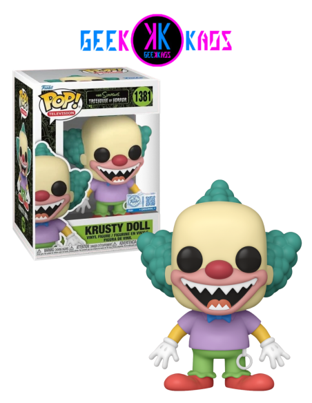 FUNKO POP! - THE SIMPSONS: TREEHOUSE OF HORROR - KRUSTY DOLL 1381 (SE)