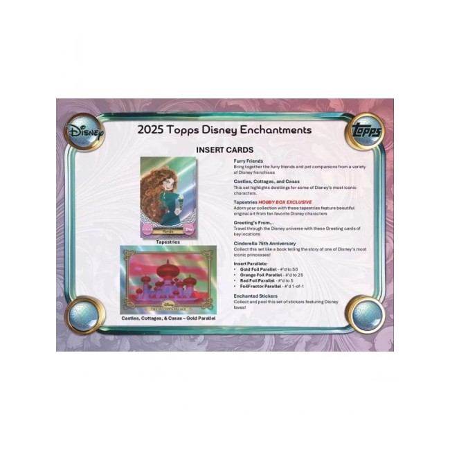 TOPPS - FAT PACK 2025 DISNEY WONDER (25 CARTAS)
