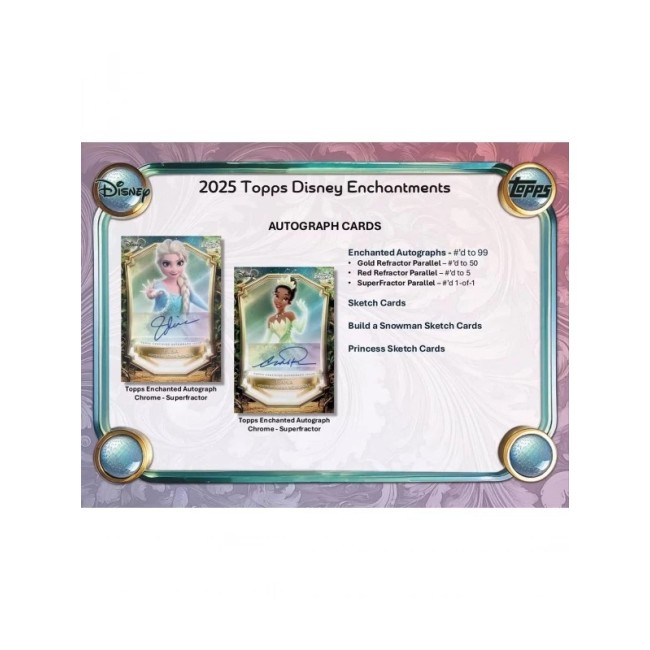 TOPPS - FAT PACK 2025 DISNEY WONDER (25 CARTAS)