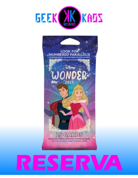 TOPPS - FAT PACK 2025 DISNEY WONDER (25 CARTAS) TOPPS - FAT PACK 2025 DISNEY WONDER (25 CARTAS)