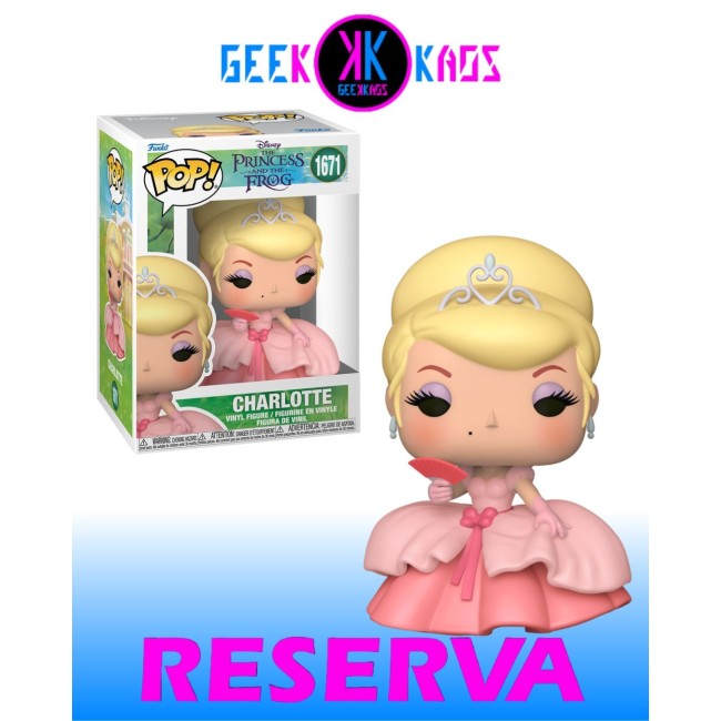 FUNKO POP! - THE PRINCESS AND THE FROG - CHARLOTTE 1671