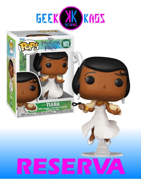 FUNKO POP! - THE PRINCESS AND THE FROG - TIANA 1672 FUNKO POP! - THE PRINCESS AND THE FROG - TIANA 1672