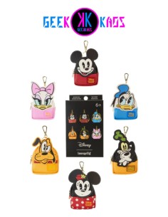 BLIND BOX - MICKEY & FRIENDS PICNIC COSPLAY - MINI MOCHILA LLAVERO MYSTERY - LOUNGEFLY