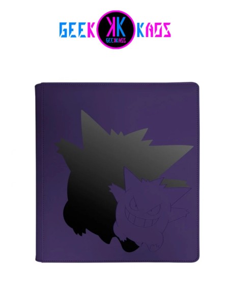 ALBUM TCG - GENGAR - 12 POCKET - 480 CARTAS - ULTRA PRO ALBUM TCG - GENGAR - 12 POCKET - 480 CARTAS - ULTRA PRO