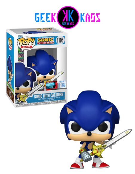 FUNKO POP! - SONIC THE HEDGEHOG - SONIC WITH CALIBURN 1106 (NYCC-2025)
